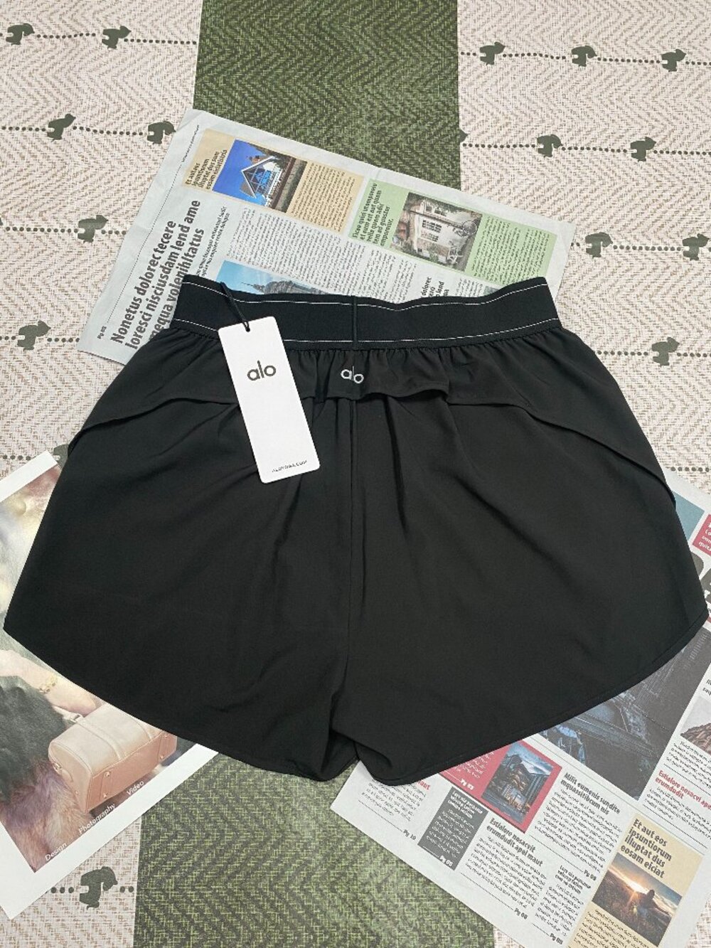 Brand New🏆ALO Yoga Match Point Short Black Tennis Style - Picture 3 of 8